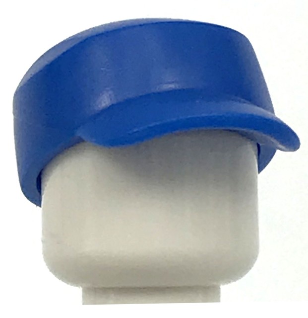 LEGO NEW BLUE MINIFIGURE CAP WORKER FIGURE HAT PIECE eBay