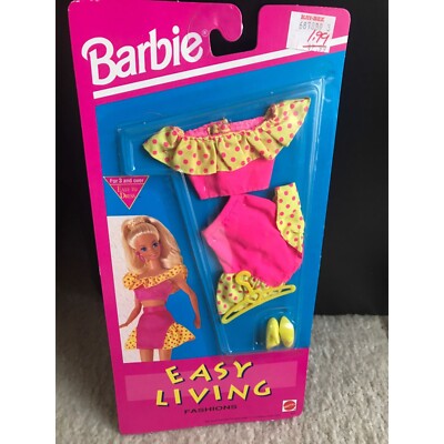 Barbie Easy Living Fashions Easy To Dress (1991 Arco Toys