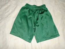 Flynn  O'Hara Shorts Youth 6/8 Green Draw String with Elastic Band