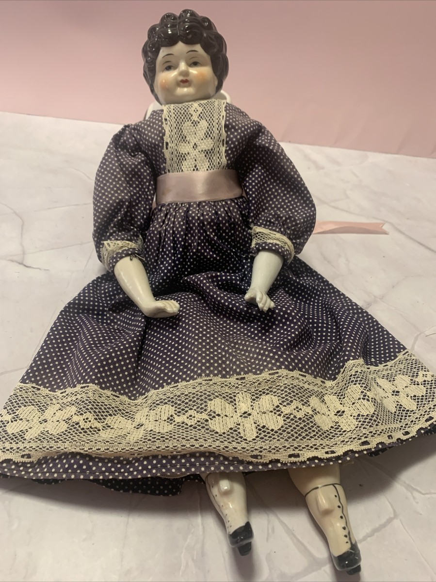 【antique doll】lithograph vintage Old Doll 54 cm. Condition = See Photos. | eBay