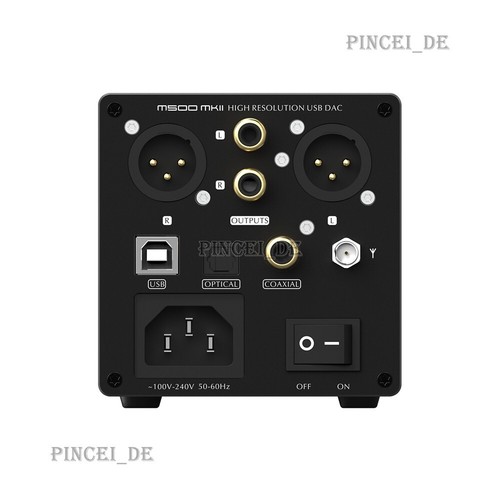 SMSL M500 MKII Bluetooth DAC Headphone Amplifier USB DAC for Power Amp Speaker - Picture 3 of 5