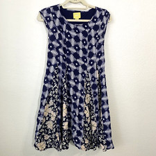 Anthropologie Maeve Indiga Swing Floral Mini Dress Size Small OB394007 P4