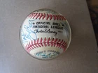 1985 METS AUTOGRAPH SIGNED BASEBALL BALL NO LOA LOOK