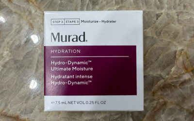 MURAD Hydro-Dynamic Ultimate Moisture 0.25 fl oz/7.5 ml Travel NIB