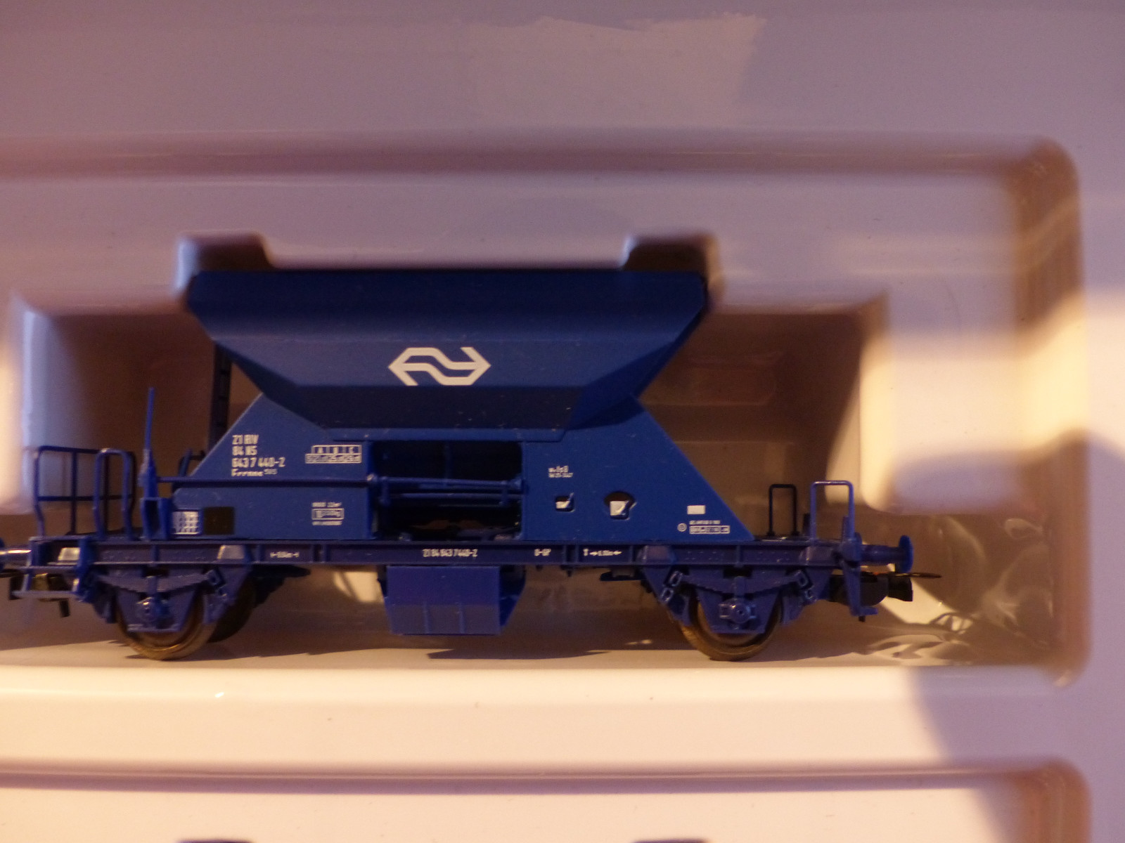 Roco 44037 - 2 Wagons Tombereaux NS (Nederlandse Spoorwegen) - HO