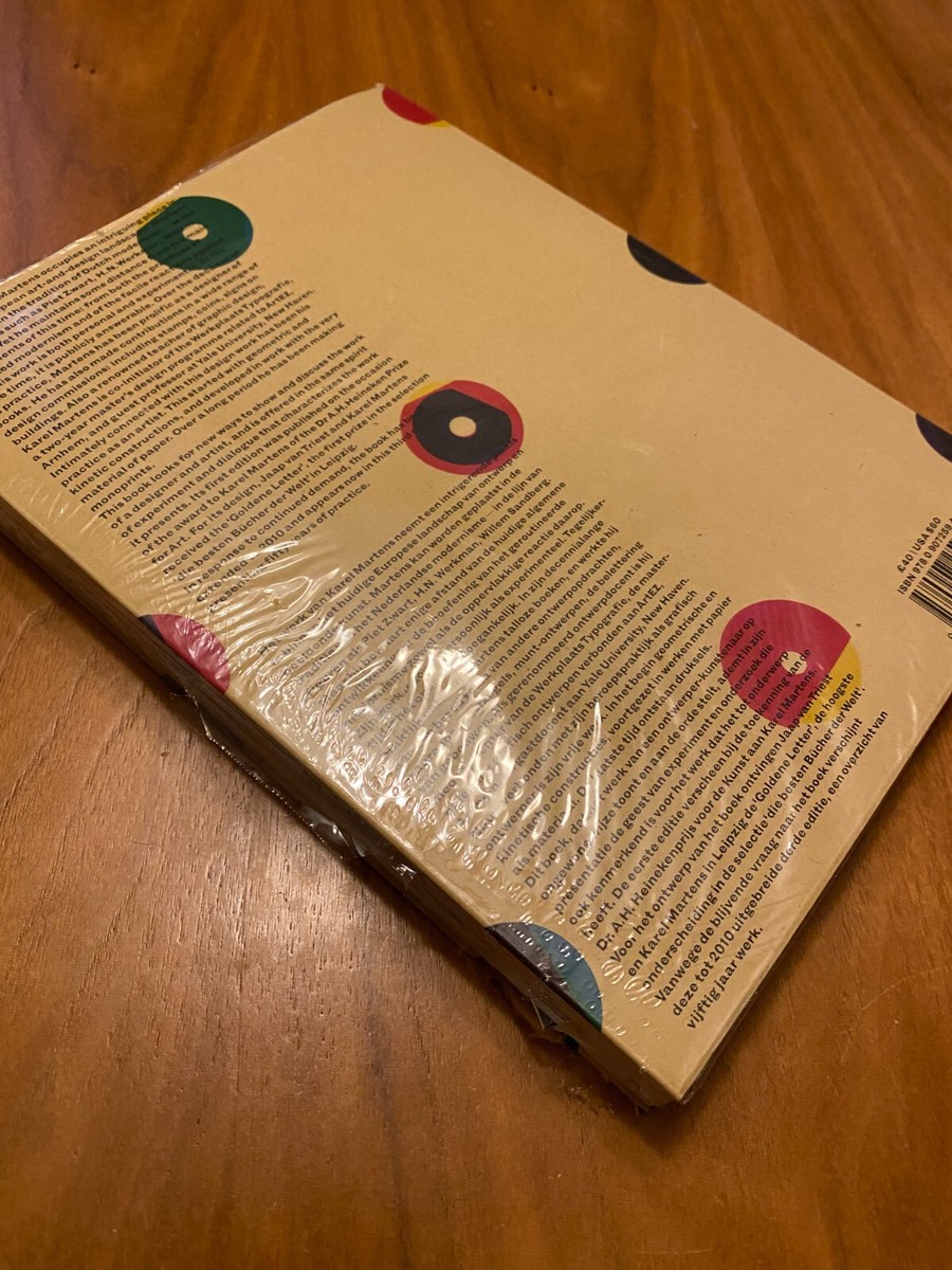 Karel Martens Printed Matter / Drukwerk 3rd Edition 2011