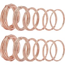 1set 12rolls Assorted Dead Soft Copper Wire 18/20/22/24/26/28 Gauge Round