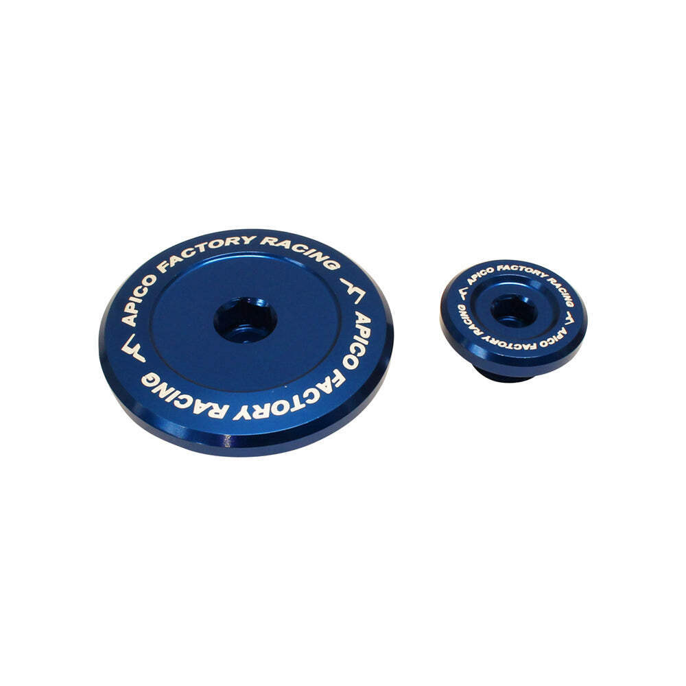 Apico Engine Plug YAMAHA YZ250F 14-23, YZ450F 10-22, WR250F 15-23 Blue