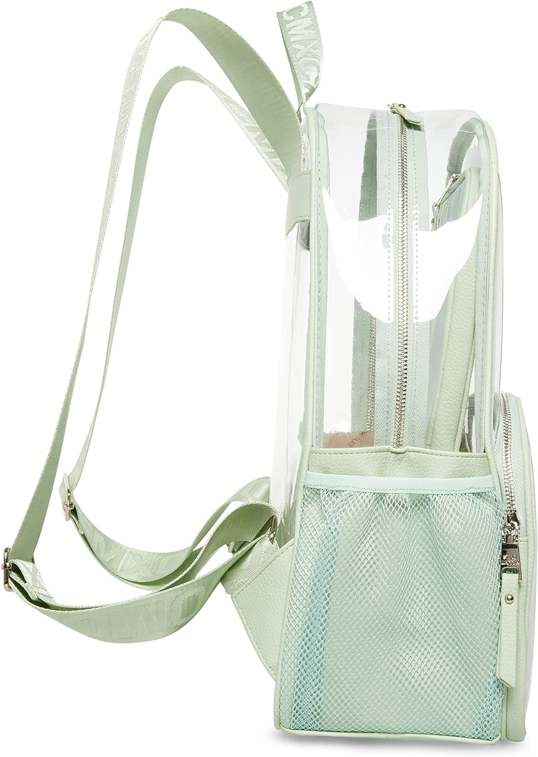 Steve Madden Women's Clear Backpack with Tech Pouch, Beige, One Size eBay