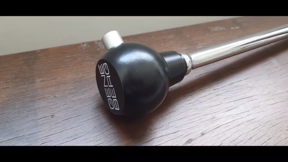 Gene Berg Gear Shifter VW RHD Curved Arm BLACK T2 Split screen