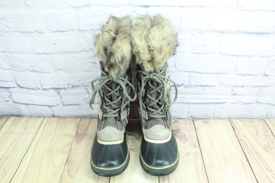 Botas de invierno Sorel para mujer Joan of Arctic impermeables forradas de piel de oveja definitivas 9 Foto 4 de 4