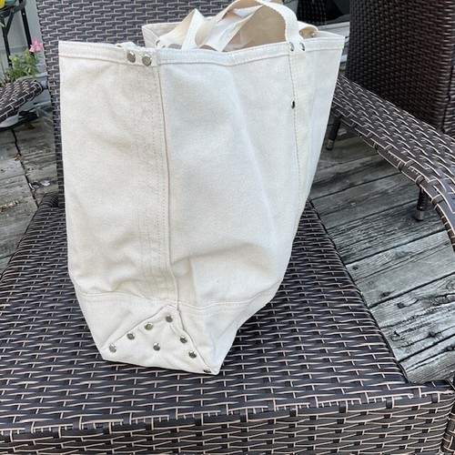 Bon Tool Co. USA Tote Bag 21" Heavy Duty Canvas Rugged 100% Cotton Grocery Carry - 第 6/13 張圖片