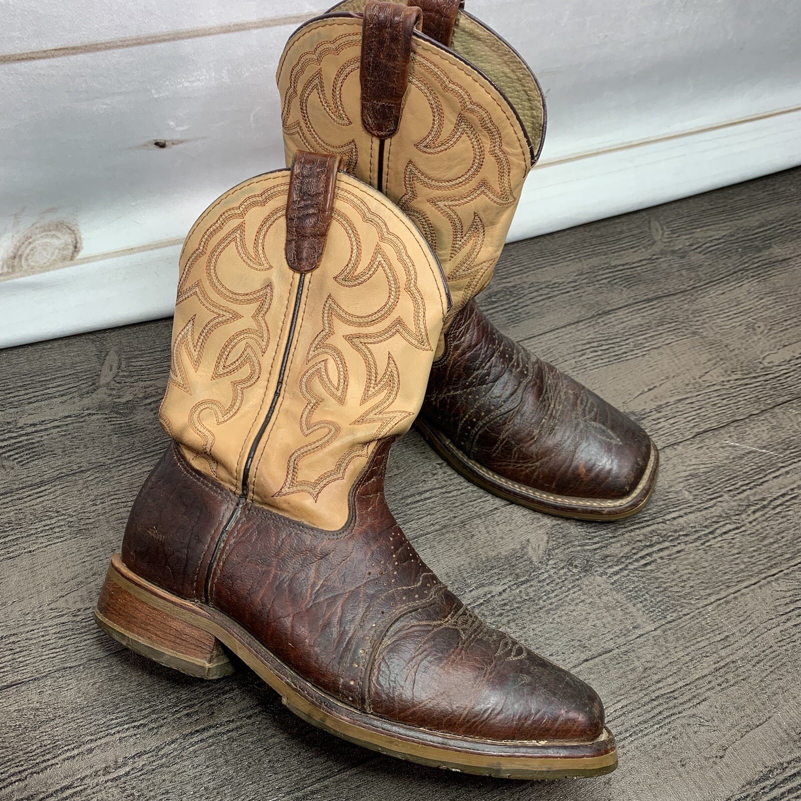 Double H Men’s Graham Steel Toe I.C.E Roper Leather B… Gem