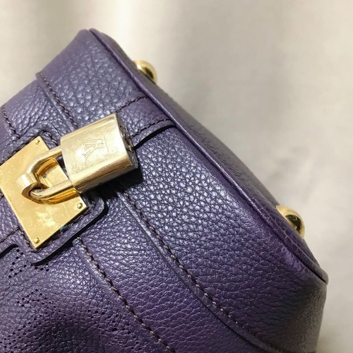 Louis Vuitton Mahina Monogram Stella PM Oursin Purple Tote Shoulder Bag M93983 A - Picture 8 of 12