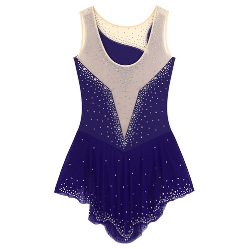 Damen Turnanzug Ballerina Strampler Patchwork Unitard modern Kleid Training lyrisch - Bild 38 von 63