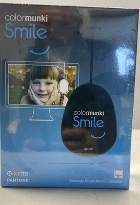 X-Rite ColorMunki Smile, Monitor Calibration Device, For Photo and Video Editing