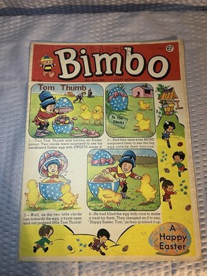 Rare Vintage Bimbo Magazine April 16 1966