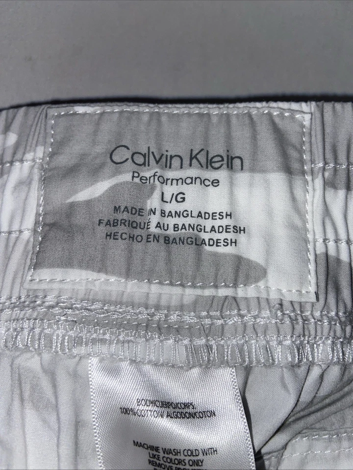 Pantalones Camuflados Carga Calvin Klein Performance Mujer Talla Grande L24 Foto 4 de 4