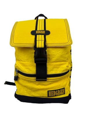 VTG Hedgren Outdoor Gear Yellow Black Rucksack Backpack Bag Retro A339219 15  