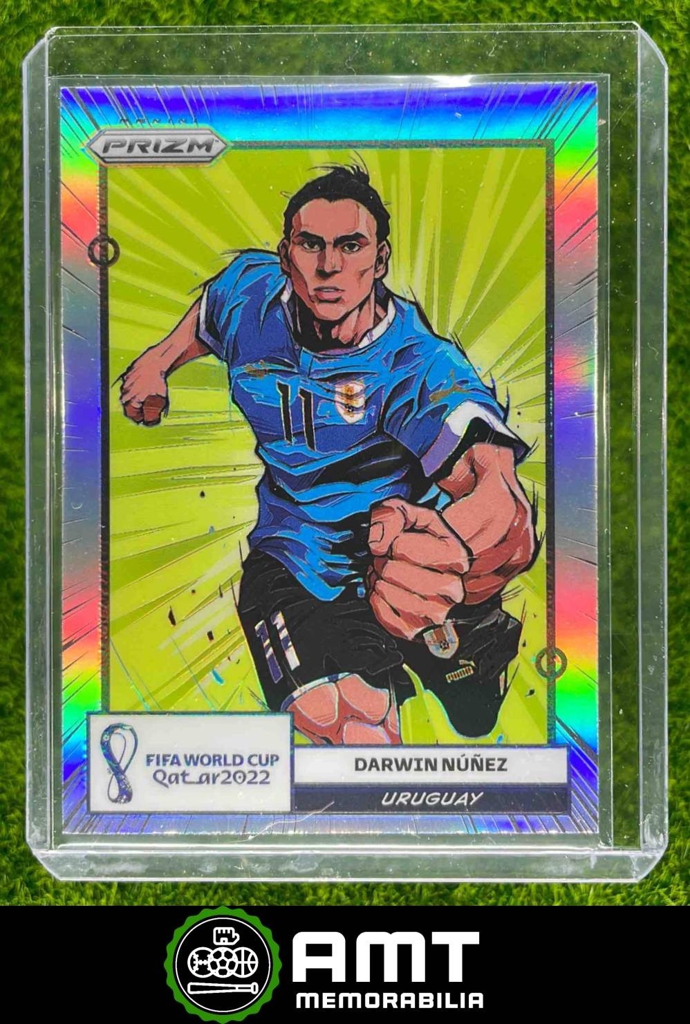 2022 Panini Prizm World Cup #24 Darwin Nunez Manga Uruguay SSP