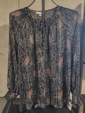 NWT - Ophelia Roe - Women's LS Printed Top - Multicolor - Size 1X