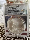 2021 Type  2 Silver Eagle ANACS MS70, First Day of Issue