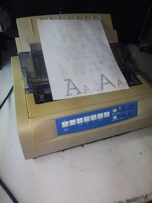 Okidata ML 420  MICROLINE Printer.