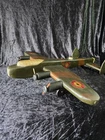 Vintage WW2 Avro Lancaster Bomber Hand Built Wooden Model Aircraft