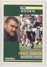 1991 Pinnacle Chris Zorich #284 2xd