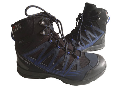 Damen Schuhe Winter Stiefel Boots SALOMON 3M Transulate Gr 40,5 UK 7 Mesh Leder