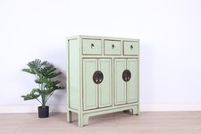 chinesische Kommode 25 cm Tief Orientalisch/Asiatisch mint #M-KOM-Yf53