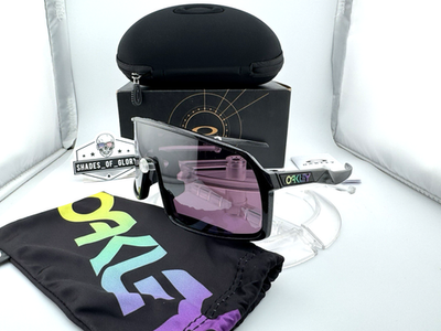 OAKLEY SUTRO DARK GALAXY W/ PRIZM ROAD BLACK SUNGLASSES OO9406-A8