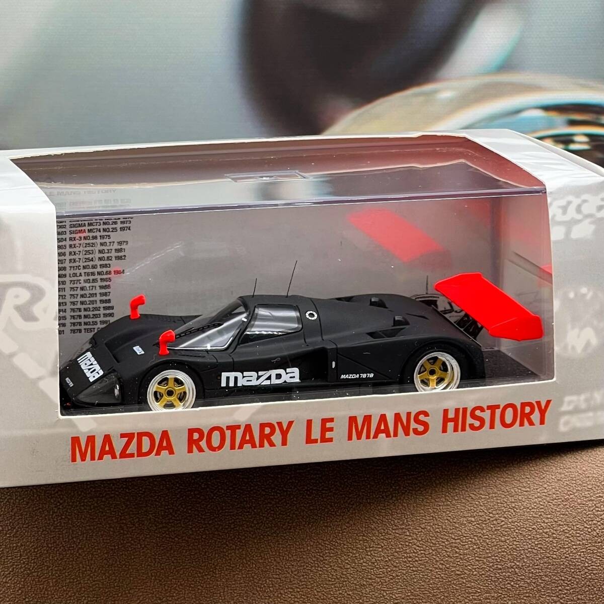 SPARK 1/43 Mazda 787B Test Car 1991 Diecast Racing Car Japan