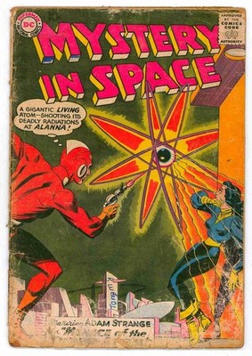 Mystery in Space #32 GD- 1.8 Low Grade DC Comics Gil Kane Infantino Comic 1956