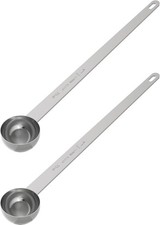 2PCS Extra Long Handle Coffee Scoop, 1Tbsp(15ml) Measuring Spoon