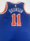 Jalen Brunson autographed New York Knicks signed basketball jersey - PSA COA!