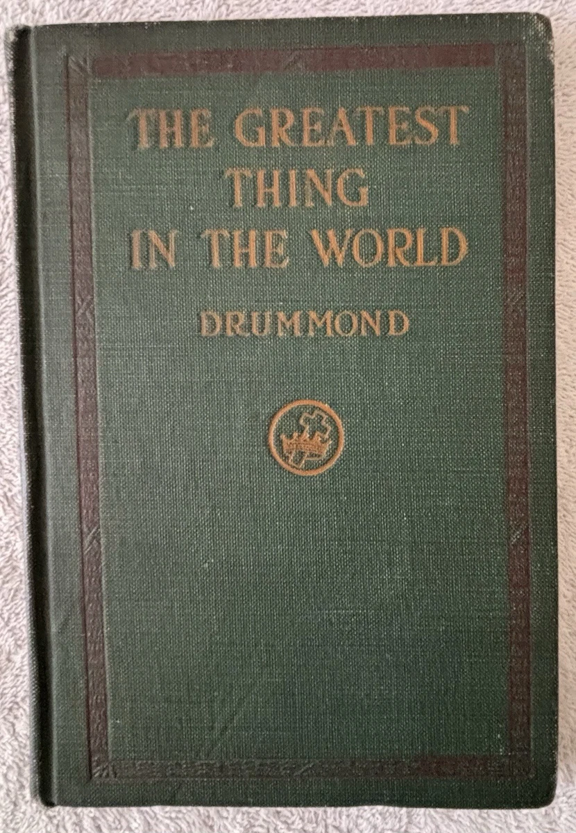 The Greatest Thing In The World In Antiquarian & Collectible Books