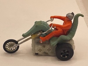 hot wheels chopcycles Riptile Lt Blue SUPER RARE ...VHTF ORANGE FIN RIDER 