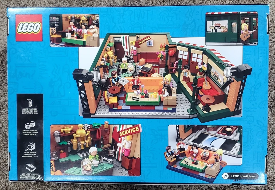 LEGO Ideas 21319 Friends Central Perk Brand New Sealed Retired - Image 2 of 2