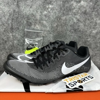 Nike Zoom Ja Fly 4 Track Spikes Mens Sz 9.5 Womens Sz 11 Black Gold DR2741-001