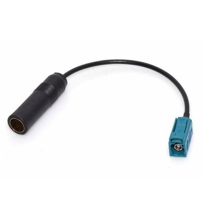 Car Stereo FM AM Radio Antenna Adapter Cable Fakra Z Female to DIN Socket