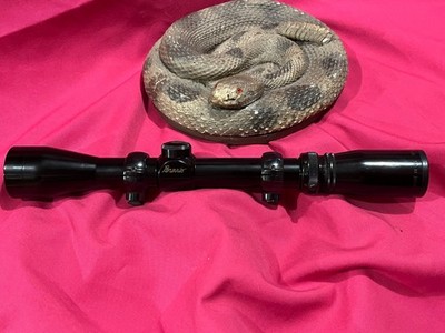 beautiful original BURRIS 3X-9X FULLFIELD scope & SIGNATURE Rings circa 1991