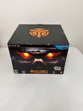 Casque SONY PLAYSTATION 3 KILLZONE LIMITED ED, masque à gaz, sniper, livre et jeu
