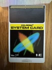 NEC PC Engine/CoreGrafx CD Rom 2 System Card Ver. 2.0 Japan