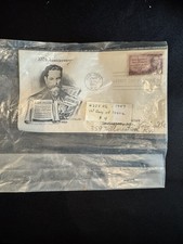 US FIRST DAY COVER 100th ANNIVERSARY OF JOSEPH PULITZER JOURNALIST CACHET 1947