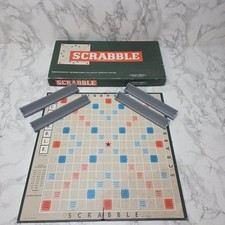 Vintage Scrabble Spears Board Game – 1956 Edition – Original Set - Complete