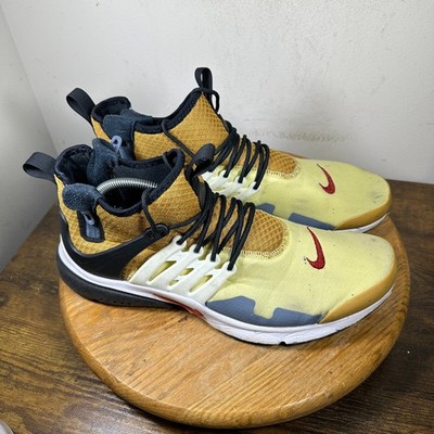Nike Air Presto Mid Utility Starfish Black Mens Sneakers DC8751-700 Size 12