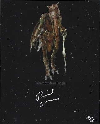 Richard Stride I/P signed 10'' x 8'' photo - Star Wars - Limited Edition #11/50