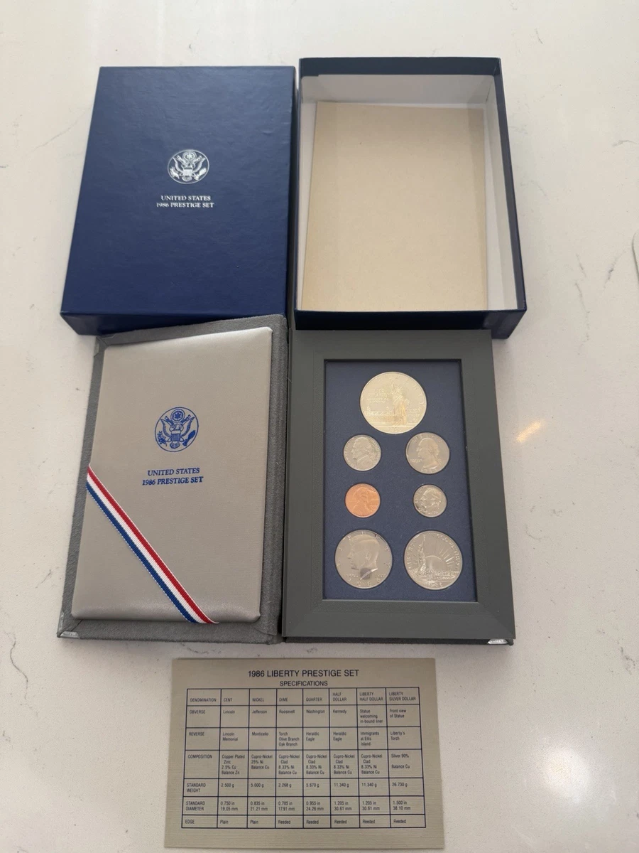 25+ Prestige Coin Set 1986 for sale | Updated Oct 2026