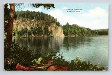 Chrome Postcard Vacation Paradise Scenic Beauty Eckco-Chrome